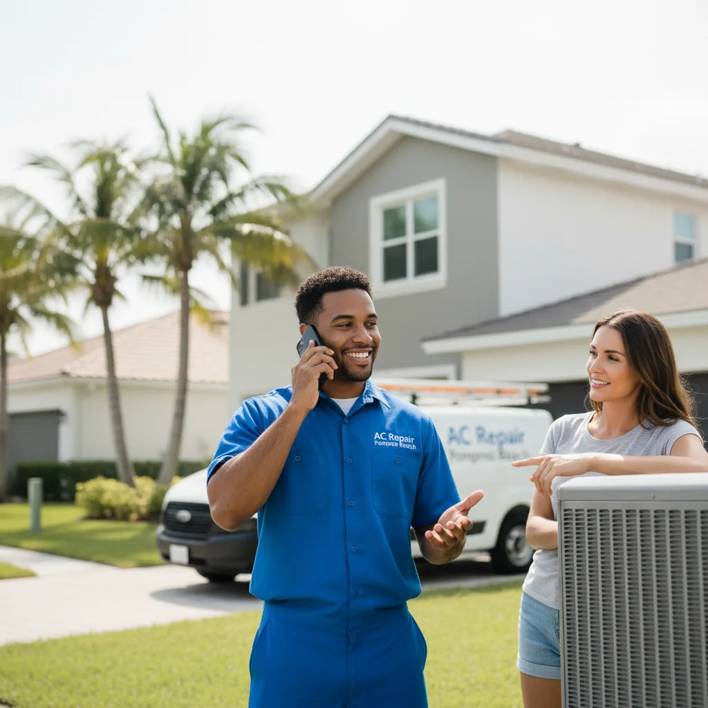 AC Repair Pompano Beach customer support in Hydesville